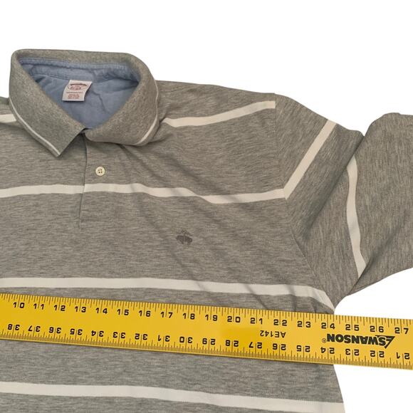 Brooks Brothers 1818 Men's Size 2XL Original Fit Striped Performance Polo Shirt - Picture 2 of 16